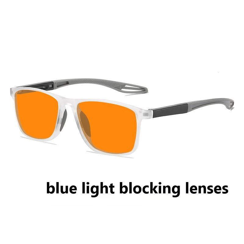 Ultra Light Sports Night Vision Anti Blue Light Sunglasses for Women Men Gaming Specific Mobile Phones Computers Eye Protection
