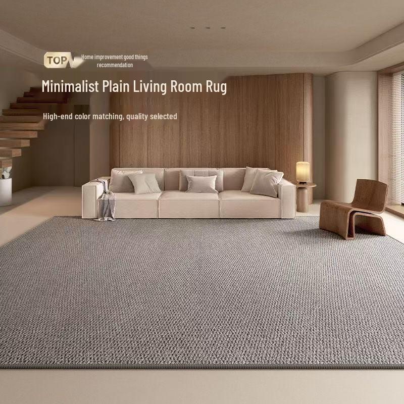Large Sisal Rug: Wear-resistant, Non-slip, Cat Scratch-proof Pineapple Loop for Living Room