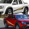 Car Stickers For Renault Duster Oroch Pickup Door Side Skirt Stripes Decals Truck Graphics Vinyl Decor Cover Auto Accessories