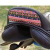 Leather Jumping Double Flap Saddle with Changeable Gullets – Elegant Cantle Design