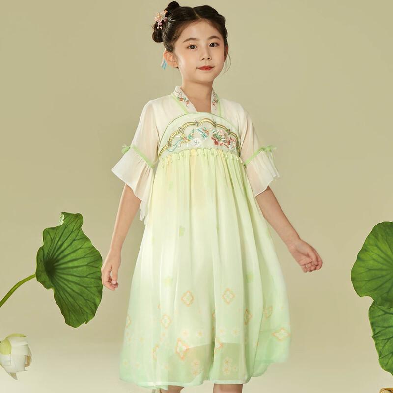 Girls' Princess Hanfu Summer Dress