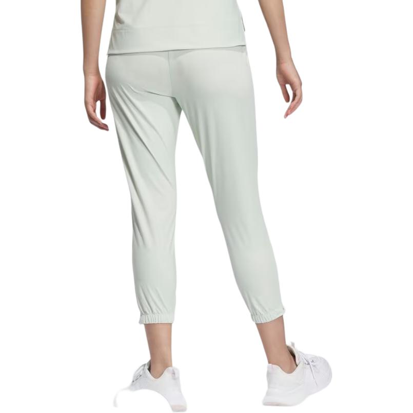 adidas Cool Touch Jogger Sports Pants Women Bottoms Linen-Green IT4346