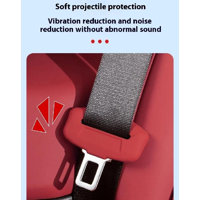 seat belt Silicone buckle sleeve For Toyota Corolla Camry Rav4 Yaris Hilux Prius Auris All series Seat belt protective cover