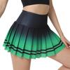 Quick-Dry Pleated Sports Skirt with Sun Protection for Tennis, Badminton, Fitness, Yoga, and Running