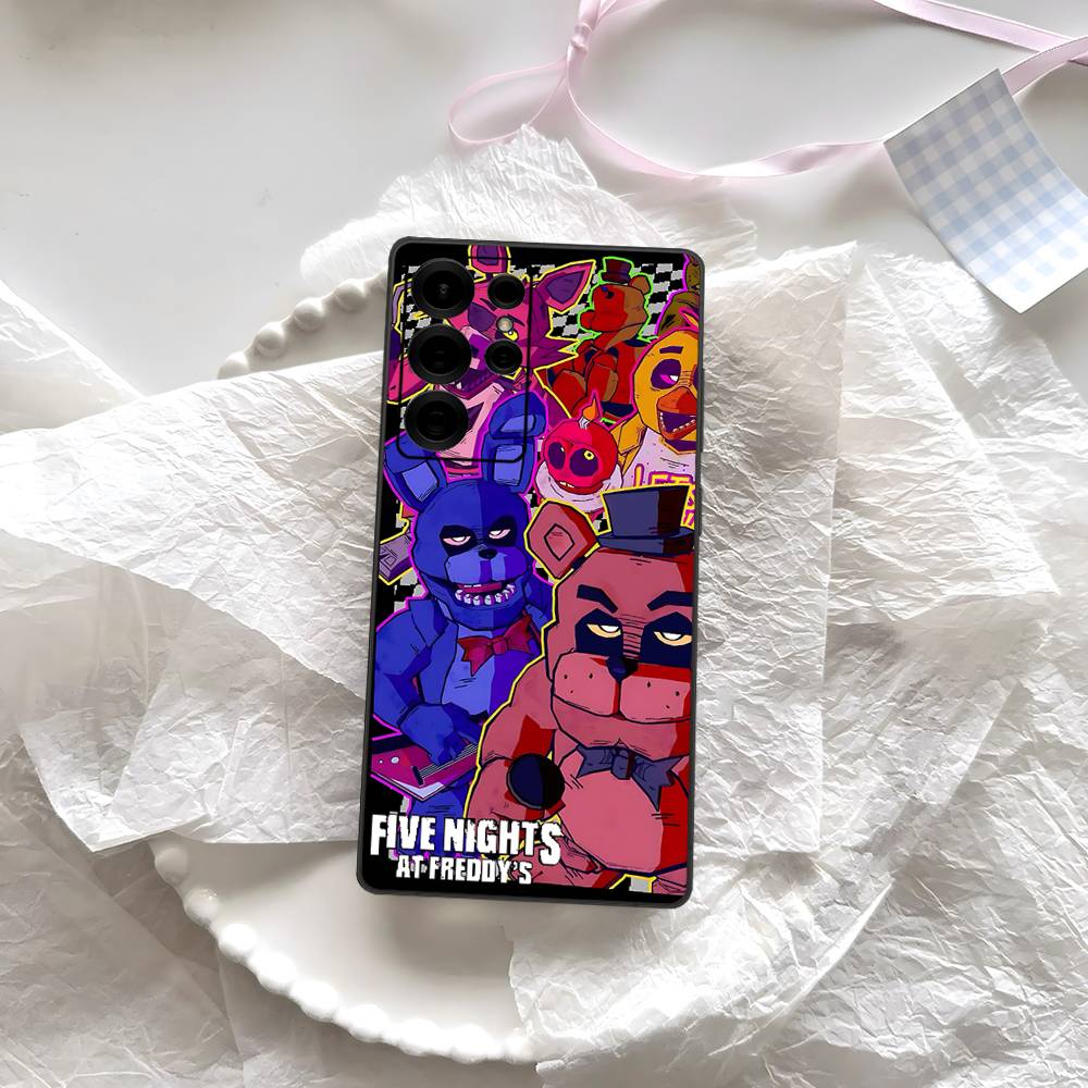 

Fnaf Five-nights-At-Freddys Аниме Чехол для телефона для Samsung S 24 fe 25 Ultra plus 20 lite 21 30 22 23 24 22 Ultra 5G Fundas Samsung S20 5G