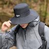 Summer Outdoor Foldable Hat Men's Versatile Casual Mountaineering Fishing Windproof Sun Hat Quick-drying Sun Hat