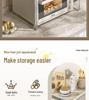 New Split Stainless Steel Multifunctional Kitchen Microwave and Electric Oven Countertop Storage Rack