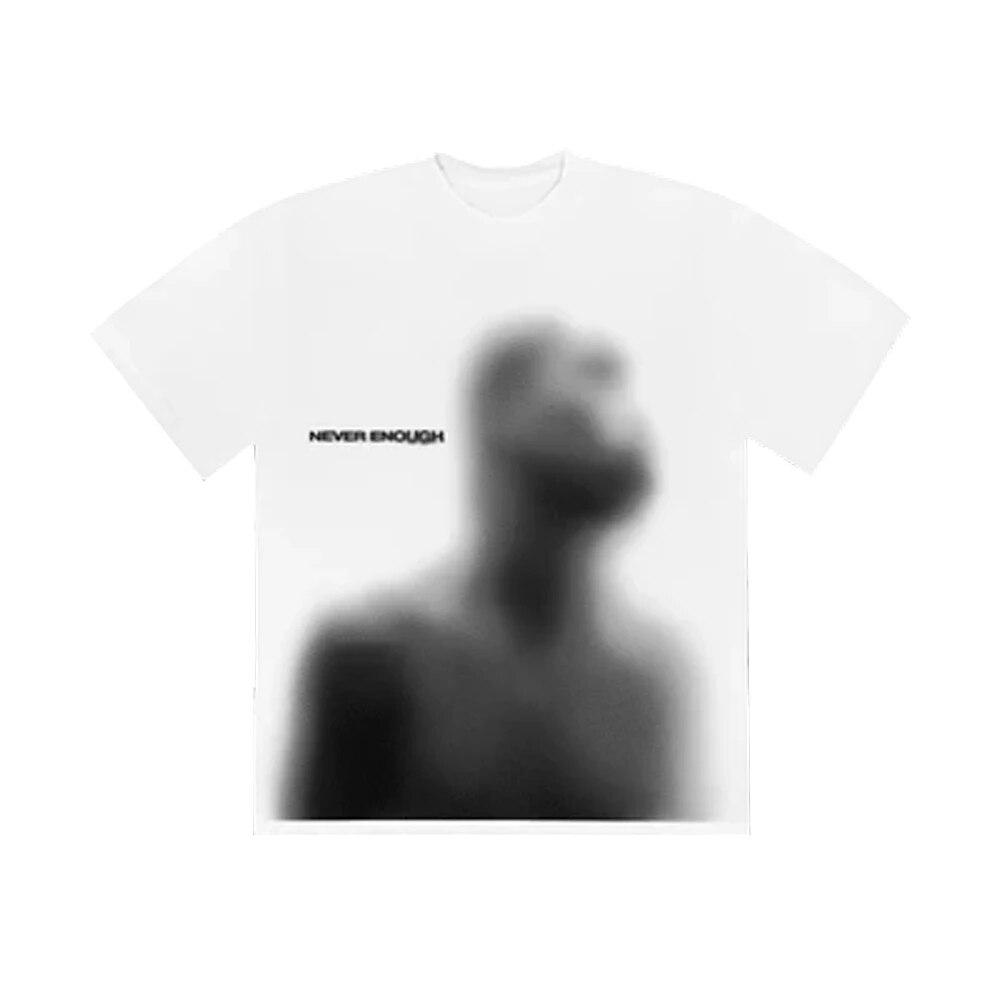 Daniel Caesar Superpowers World Tour Tee Crewneck Short Sleeve White T-shirt 2023 Hip Hop Style Unisex Women Fashion Clothes Unisex