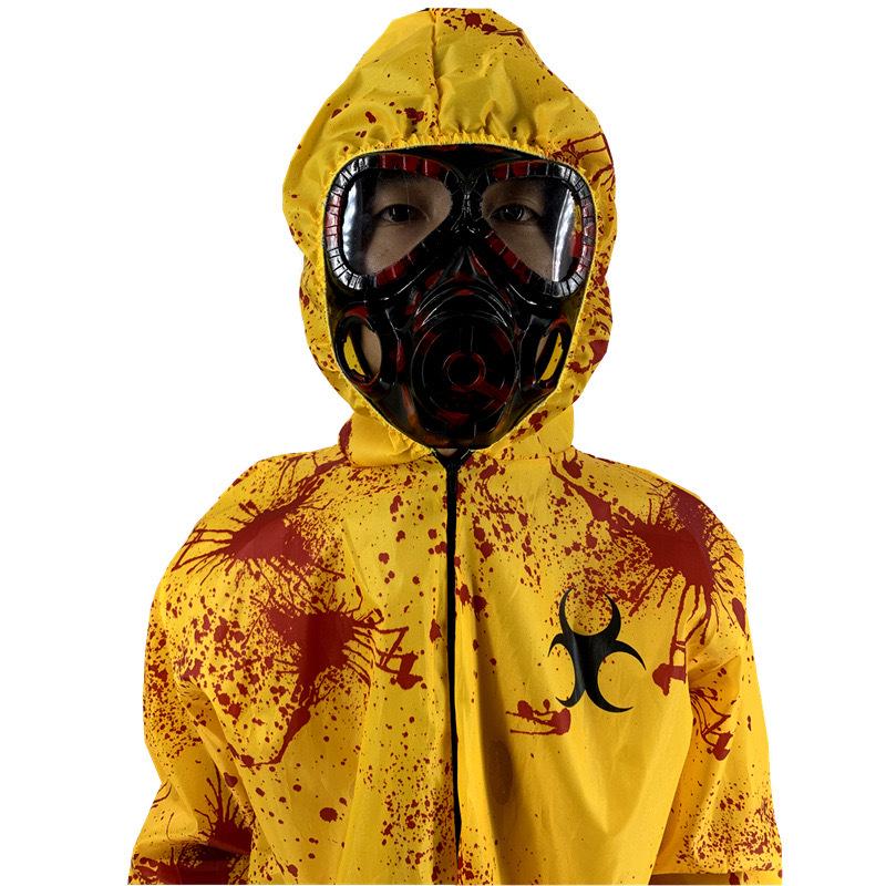 Costume da Zombie Biohazard per Adulti e Genitori-Figli per Halloween Role-Play