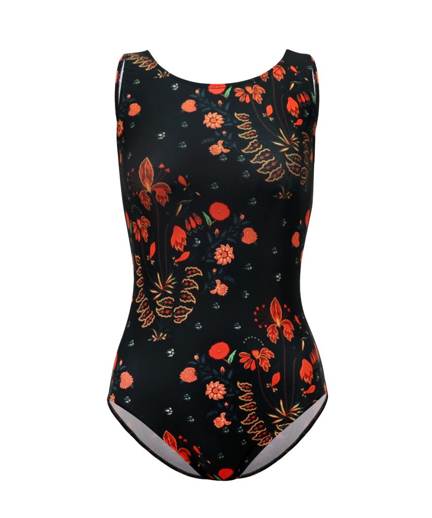Akuatika Women'S Mid-Cut Indoor Swimsuit Aqa1664 3-Piece Pouch Set