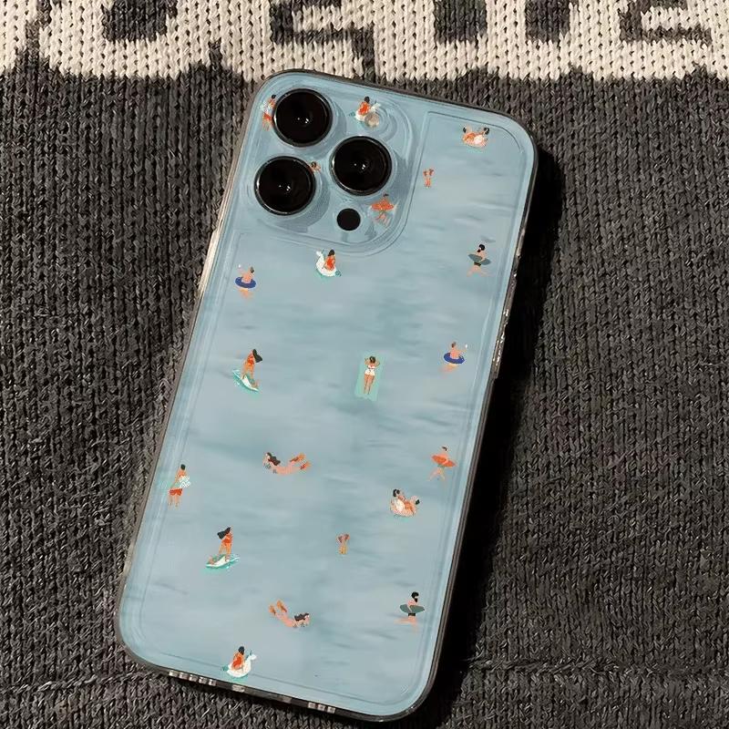 

Креативный летний чехол для телефона с рисунком для плавания для Samsung Galaxy A14 A15 S21 S22 S23 S24 FE Plus Ultra A25 A35 A52 A53 A54 A55 5G Galaxy S22 5G