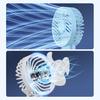 Mini Handheld Fan with Phone Holder 3 Speed USB Rechargeable Summer Cooling Fan