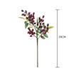 Branch Style Artificial Fruit Stem Realistic Design Fake Branch Decor  Garden Decoration