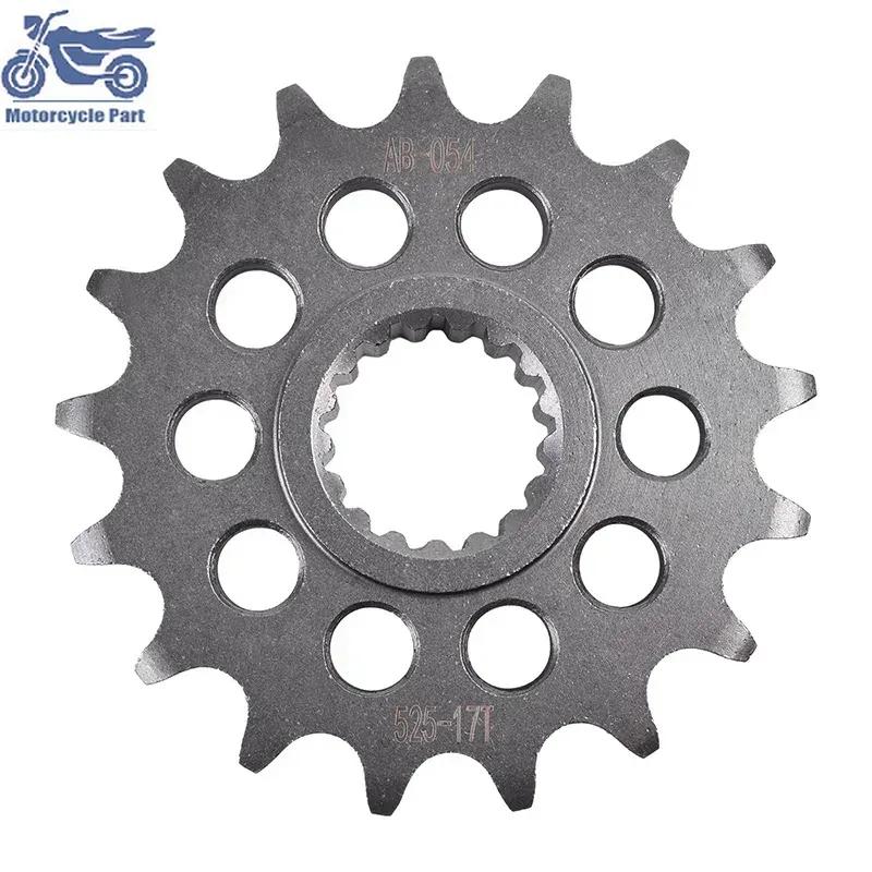 Motorcycle Front Rear Sprockets 20CrMnTi For BMW F850GS F 850 GS Adventure F900R F900XR 19 2020 2021 2022 2023 2024 44T/17T 525