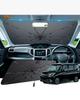 Mitsubishi Delica 2nd Generation Exclusive Sunshade for Windshield Delica D2 Car Sunshade Accessory No Center Pole Model Pull Cord Umbrella Handle