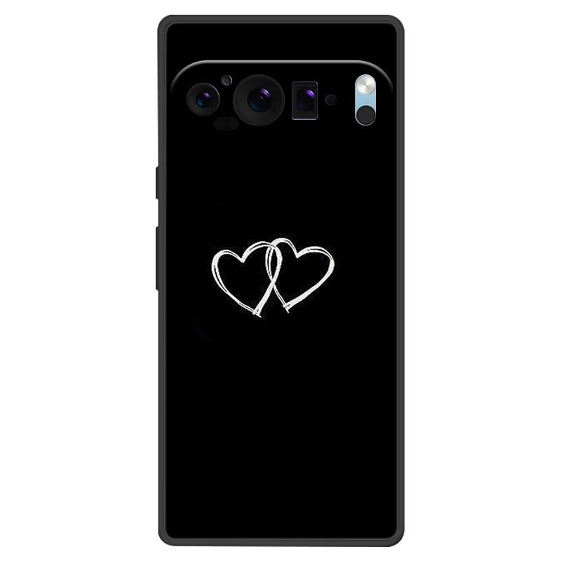 For Google Pixel 9 Pro XL Case Silicone Luxury Space Soft Bumper for Pixel 9 9Pro 9ProXL 5G Phone Cover TPU Funda Fashion Bag