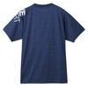 MOVE SPORT Breathe Plus Short Highly Crew DMMPJA61 NV01 Men's T-Shirt, Sleeve, Stretch, Moisture-Wicking, Quick-Drying, Breathable, Neck, Descente,