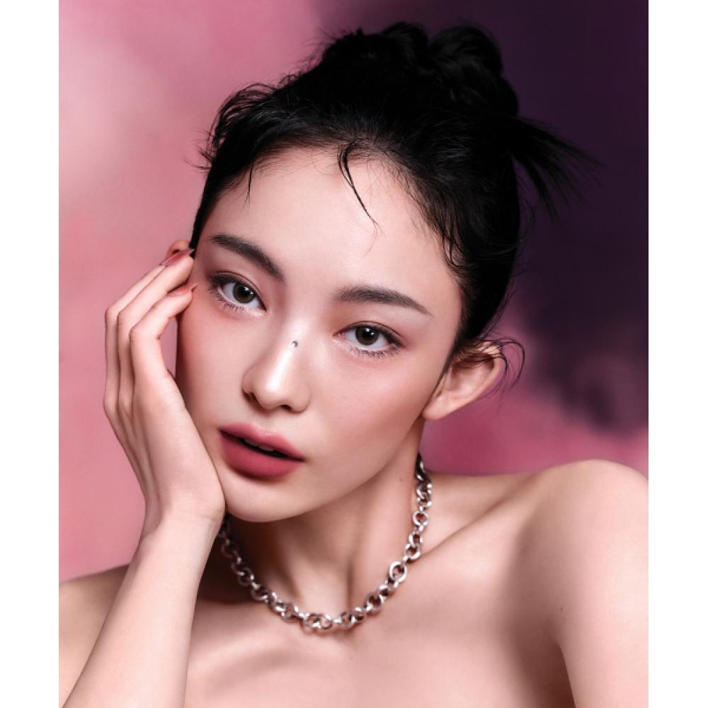 3ce Hage Lip Clay+to Go Pouch Born To Fig/PINK BEIGE