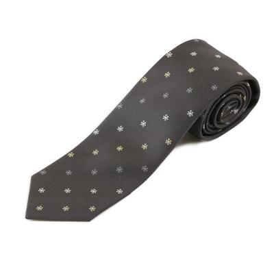 [Fortuna Tokyo] Necktie 01. Innocence Nishijin-ori Necktie Men's FT-T01 Dark Gray Blade Width 7cm Length 142cm
