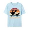 Papa Saurus Dino Twins Papasurus Tshirt Fitted Cosie T Shirt Combed  Cotton Man Tees Cosie TShirt Wholesale