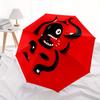 1pc Monster Sea Automatic Open/Close Umbrella, Portable Folding Umbrella for Travel, Themed Events,
