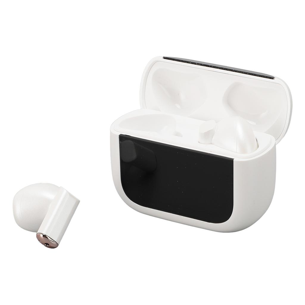 Bluetooth Earbuds LCD Color Touch Screen Multi Functional True Wireless ENC Noise Cancelling Earphones