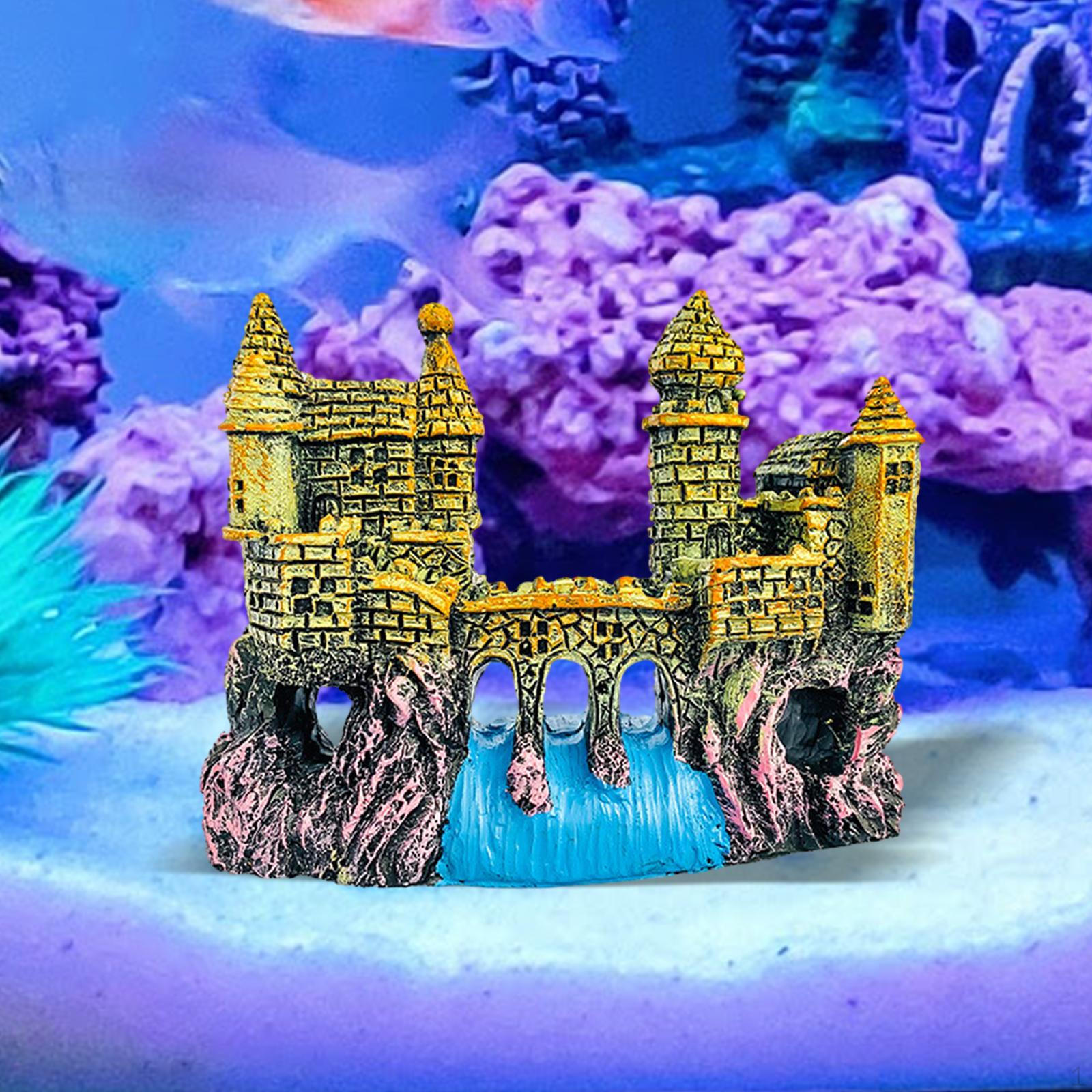 

Украшения для аквариума, замка, украшения для замков, пещер, аквариумов, шкура жёлтый