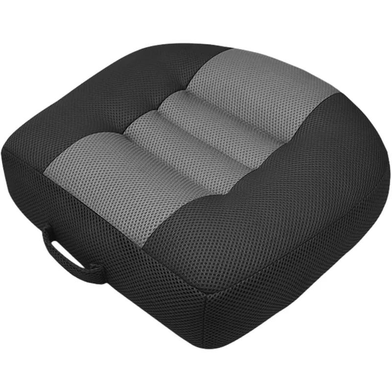 

Car Seat Cushion Breathable Booster Seat Portable Cushion PP Cotton Driver s Seat Heightening Cushion Mat for Office Home Car чёрный