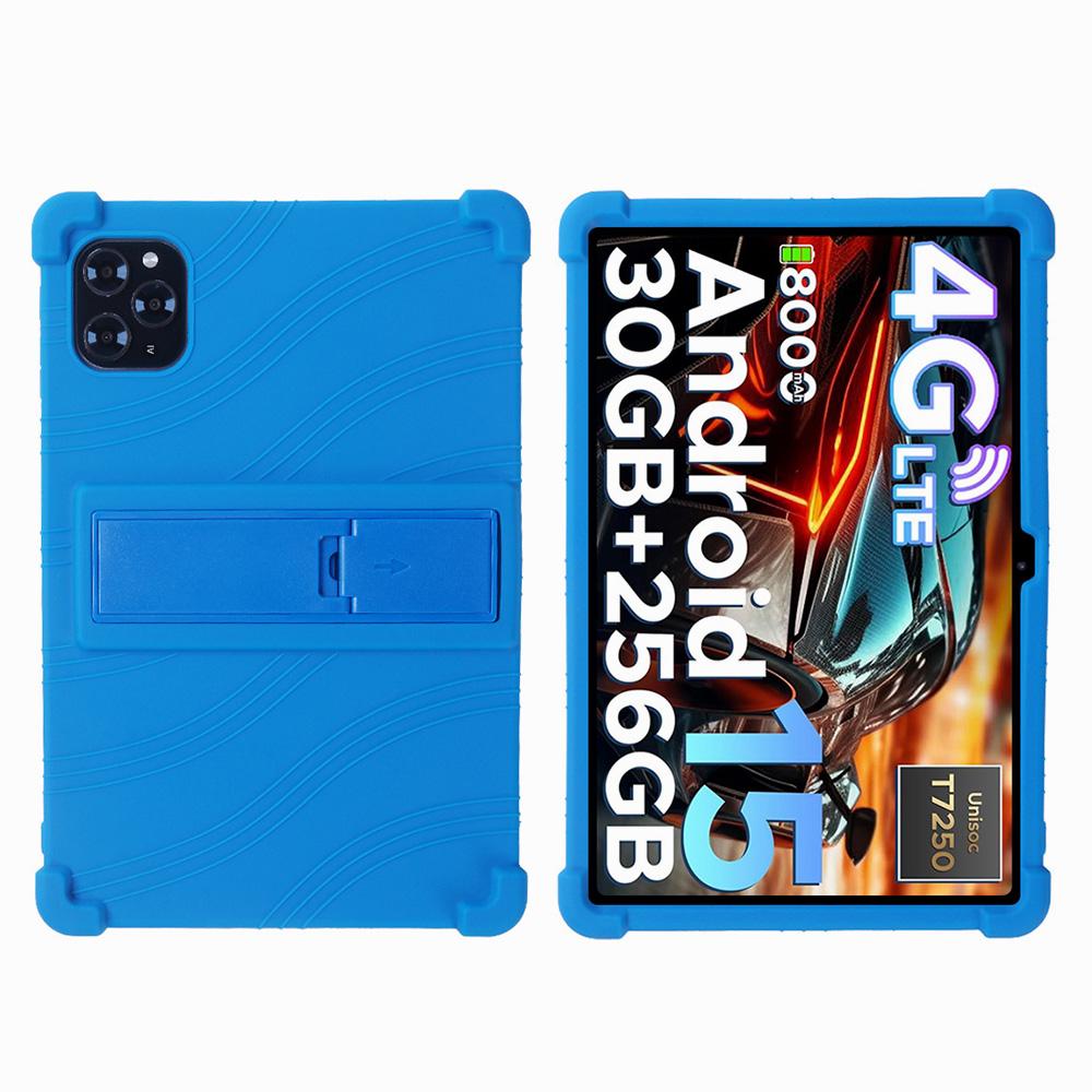 Pro pouzdro Doogee Tab G6 Nastavitelný stojánek Silikonový ochranný kryt na tablet