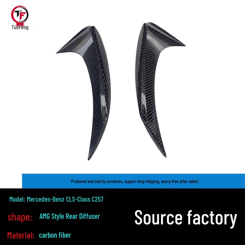 Mercedes CLS-Class C257 AMG Style Carbon Fiber Rear Spoiler