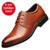 Men's Formal Casual Shoes Spring Autumn 2024 New Height Increase Shoes Large And Small Size Breathable Business Shoes Wholesale