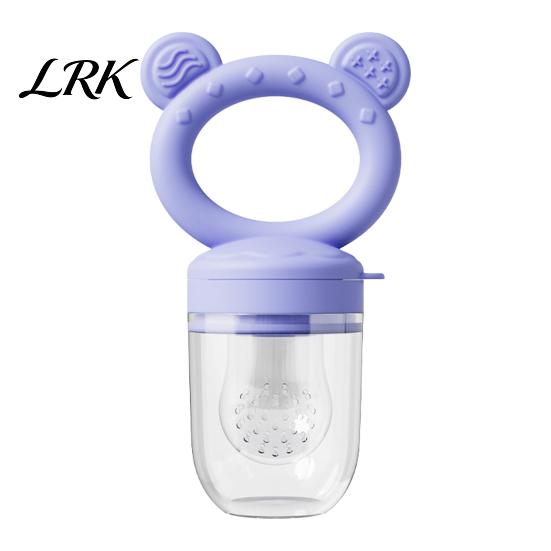 Baby Feeding Training Tool Silicone Fruit Feeder/Mold, Food Teething Relief Pacifier, Easy Pacifier to Hold Safe Chewer for Infants Travel Feeder