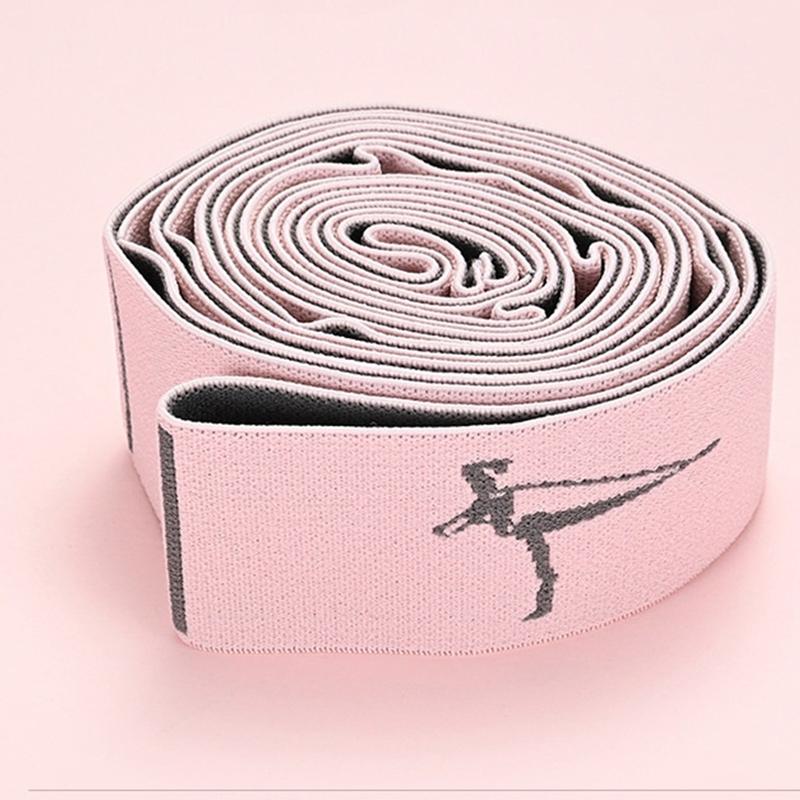 Elastic Stretch Belt Women Dance Yoga Flexible Adjustable Training Stretch Bands Non Slip Resistance Fitness Pull Straps