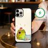 T-The F-Frog C-Cute Magnetic For Magsafe Wireless Charging Phone Case For iPhone17,16,15,14,13,12,11 Plus,Pro Max