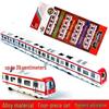 High-Speed EMU Children's Toy Subway Train Model Magnetic Set