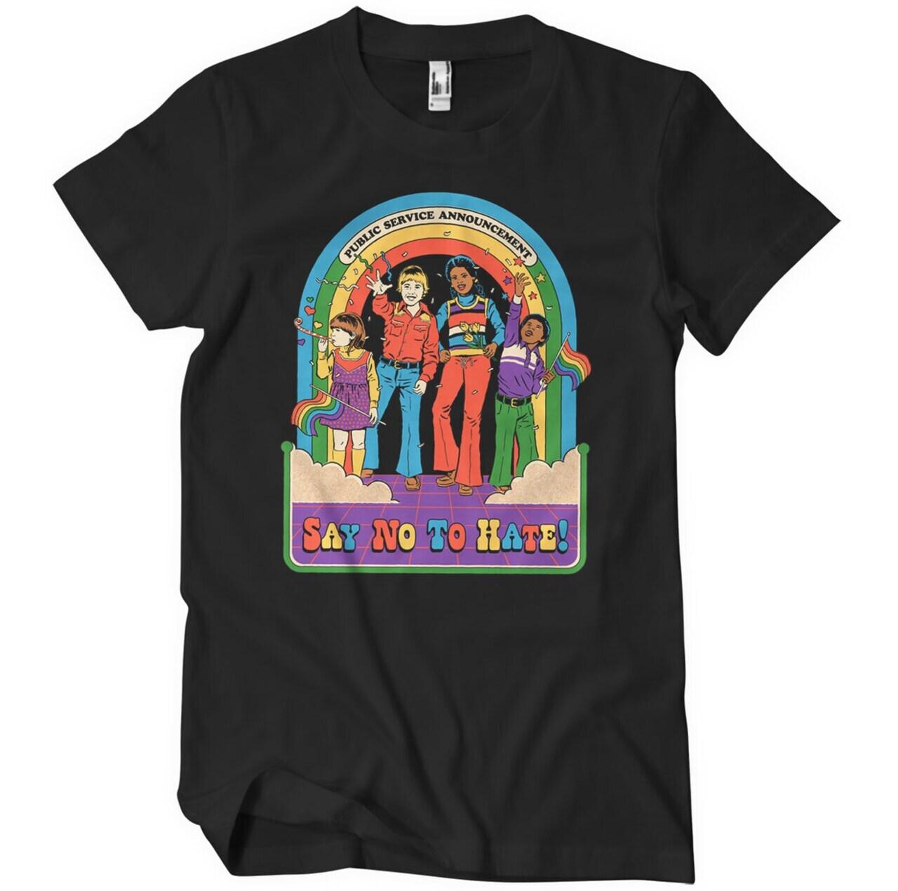 Officially Licensed Steven Rhodes Say No To Hate Mens T-SHIRT S-XXL Sizes L
