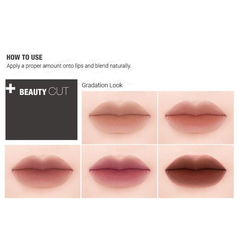 Bbi@ - Last Velvet Lip Tint VIII Seria Feeling - 5 Kolorów