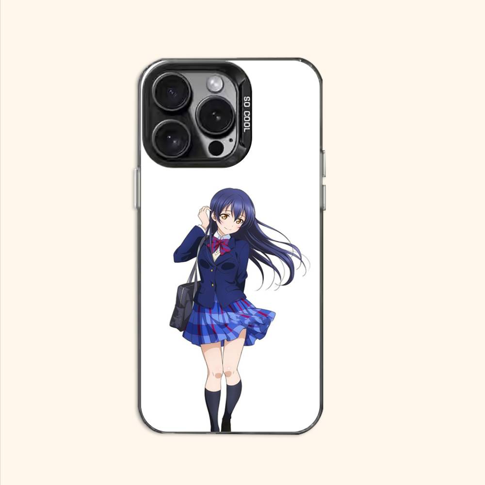 Anime Cute U-Umi S-Sonoda Case for iPhone 11 12 13 14 15 16 17 Pro Max XS X XR Cover