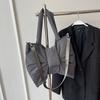 Large Capacity Ruched Bowknot Shoulder Bag Cotton Padded Crossbody Bags  Students