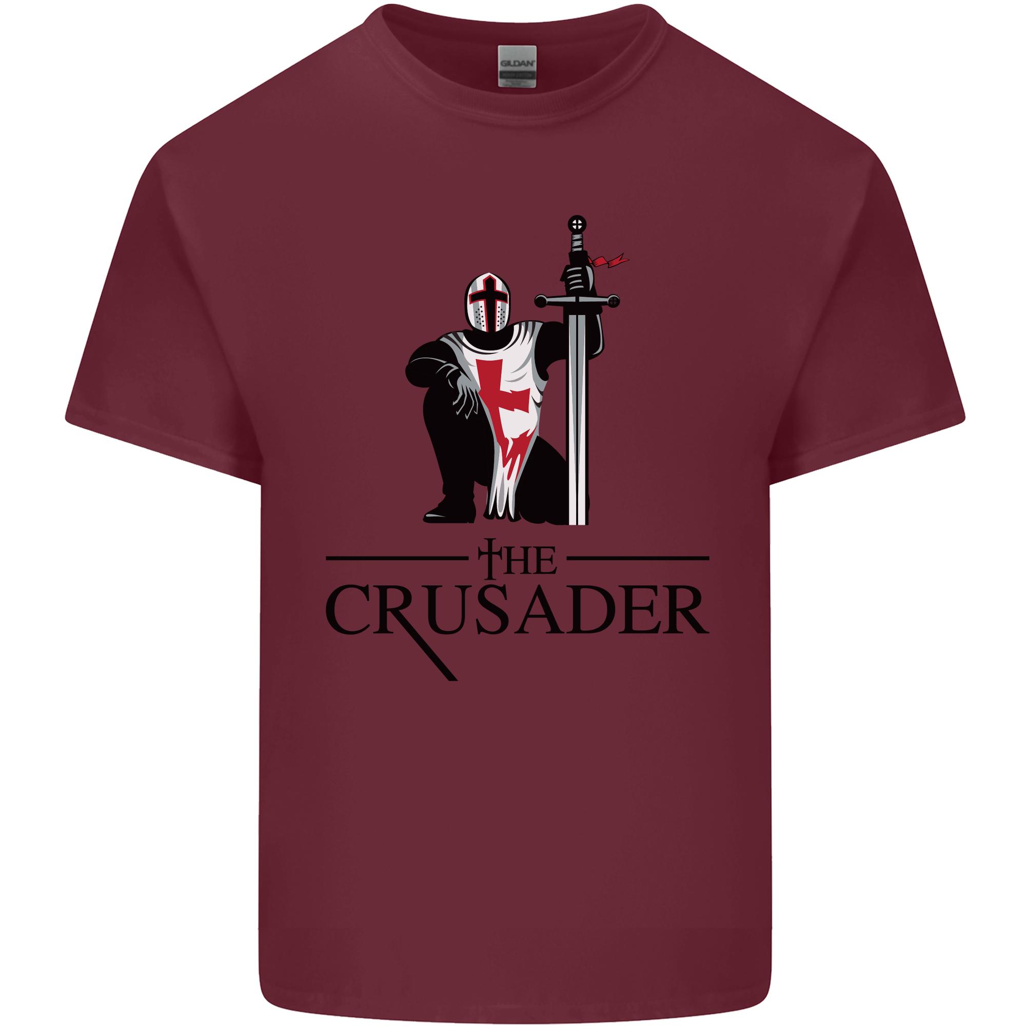 The Cusader Knights Templar St Georges Day Unisexs Light Cotton TShirt S