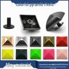 Colorful Punk Pyramid Rivet Nail Set - Alloy Decorative Square Screws