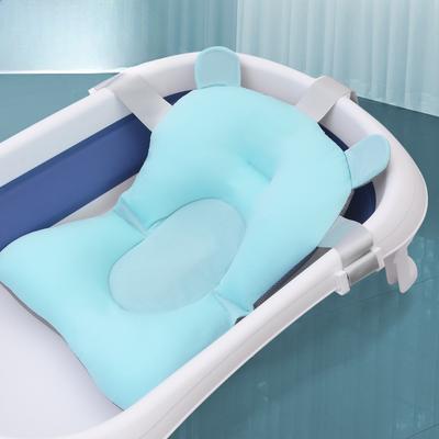 Hands-Free Newborn Bath Sling, Universal Adjustable Infant Bathtub Seat Net, Anti-Slip Safety Support for Stress-Free Bathing