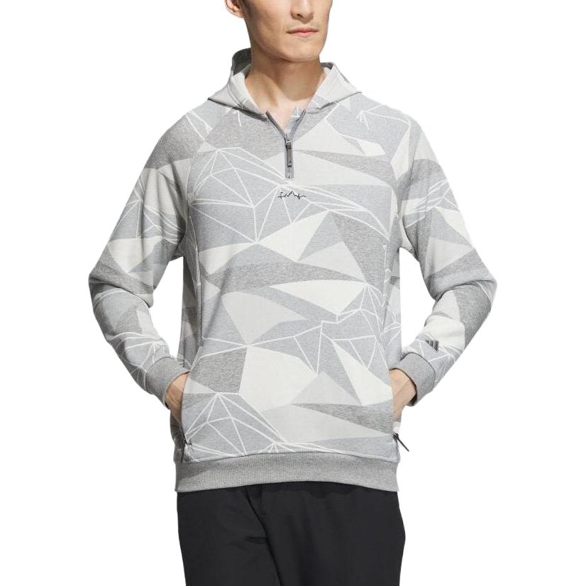 Adidas Sweatshirts Men's Gray Hooded Moderate Other IA2623