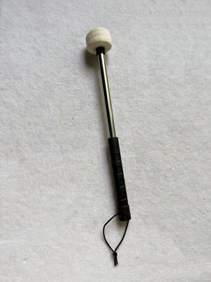 Professional Stainless Steel Bass Drum Mallet for Marching Band