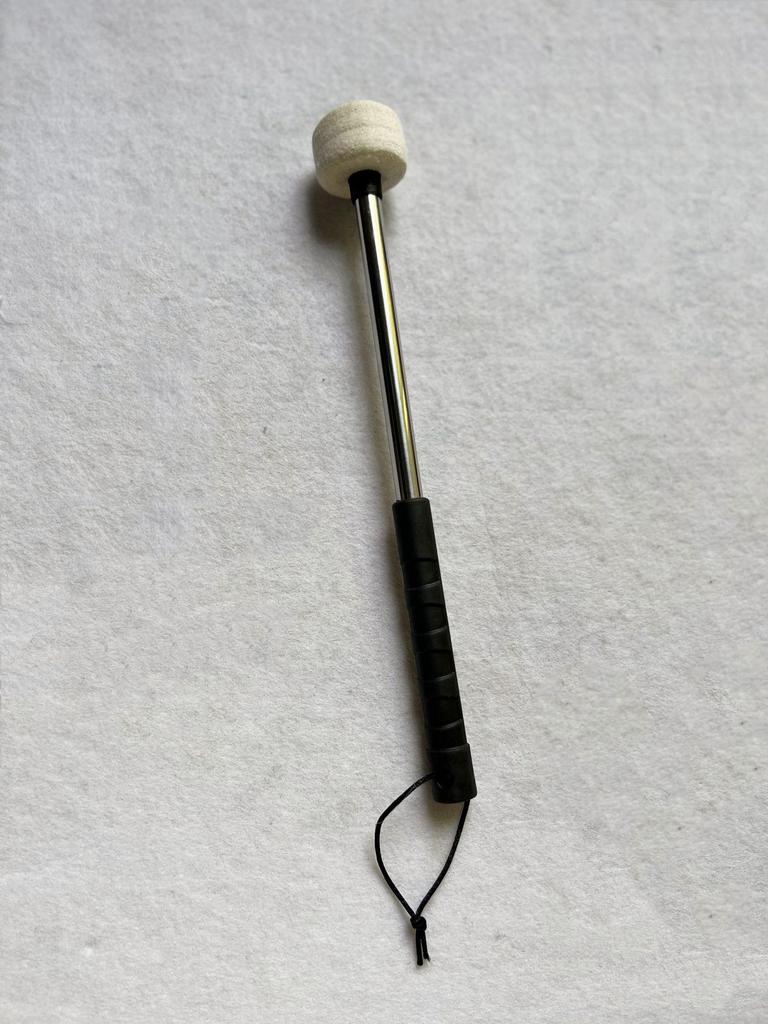 Professional Stainless Steel Bass Drum Mallet for Marching Band