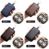 Urban Minimalist Pu Key Wallet With Chain For Men And Women Daily Use