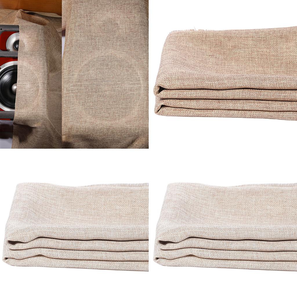 Polyester Speaker Covering Fabric Speaker Grill Cloth Dustproof for Excellent Sound Adaptability To Different Speaker
