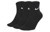 Men's Nike Ankle Socks Unisex Combo Set Black