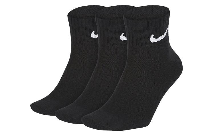 Men's Nike Ankle Socks Unisex Combo Set Black