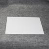 FLEOR 1pcs PVC Guitar Pickguard Blank Material 430x290mm Electric Guitar Bass Scratch Plate,White 3ply / White 1ply
